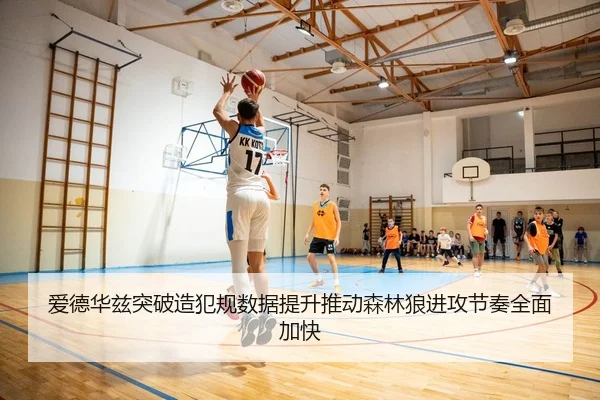 爱德华兹突破造犯规数据提升推动森林狼进攻节奏全面加快